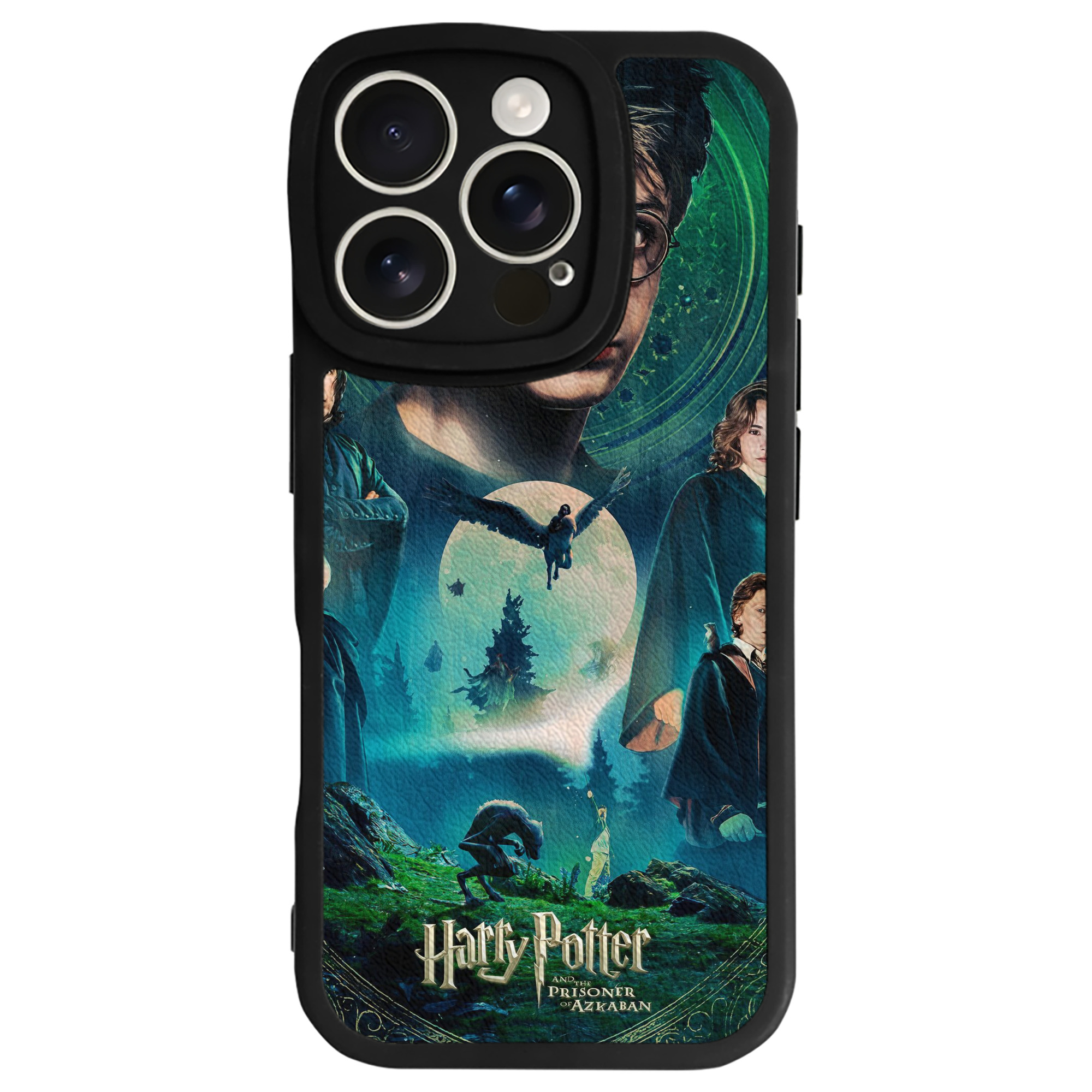 （画像用） Harry Potter ハリー・ポッターシリーズ 【iPhone 16シリーズ対応】シリコンスマホケース（レザー調） 材質：シリコン